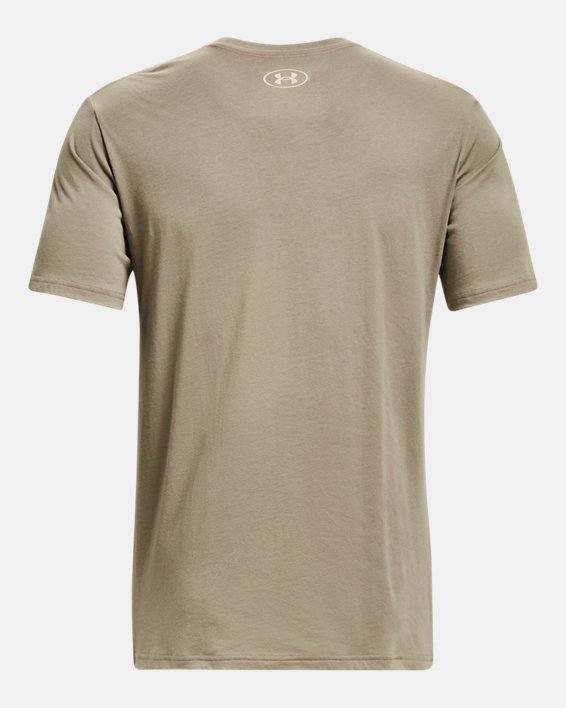 Men's UA Stacked Logo Fill T-Shirt, Gray, pdpMainDesktop image number 5